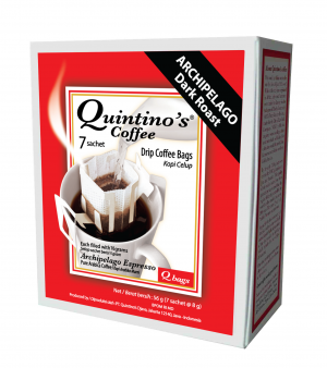 Qbags 7 sachets Archipelago Dark Roast