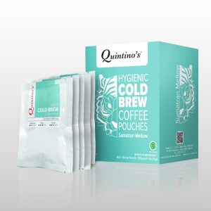 Quintino’s Cold Brew Pouch<br> 5 Sachet Box<br> <small>filled with Sumatran Mellow</small>